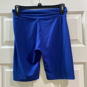 Gently used dark blue biker shorts from ALWAYS